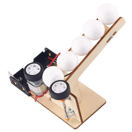 Assembled Electric Ball Pitching Machine s Educational Puzzle for Age 4-12 Years Boys Girls Kids Children