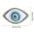 thumbnail image 3 of 4PCS Evil Eye Decoration,Acrylic Handmade Wall Hanging Ornament,Home Decor,Protection Amulet And Home Blessing Charm Decorative Ornament,Good Luck Charm Decorative Accessories Pendant, 3 of 7