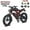 Red+Gift, variant on Peak 3000W AKEZ Kingkong 1500W Electric Bike,31MPH Electric Dirt Bike for Adults,48V41A Dual Removable Battery Mountain Ebike,20'' Fat Tire Ebike,7Speed,Hydraulic Brake