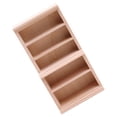 thumbnail image 3 of OUNONA 1Set Miniature Bookshelf Ideal For Childs Playtime In Light Yellow Tone, 3 of 8