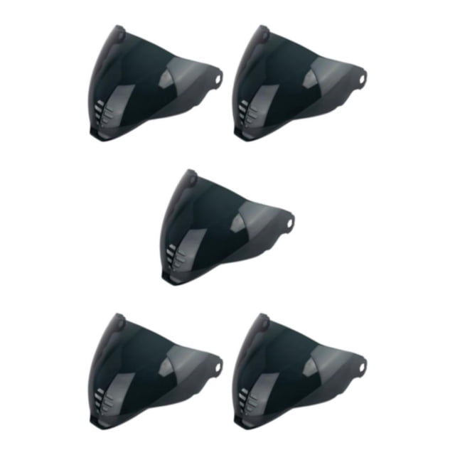 Speravity Visera de casco Escudo de cara completa para casco Icon Duradero Marrón oscuro Type2 NO2