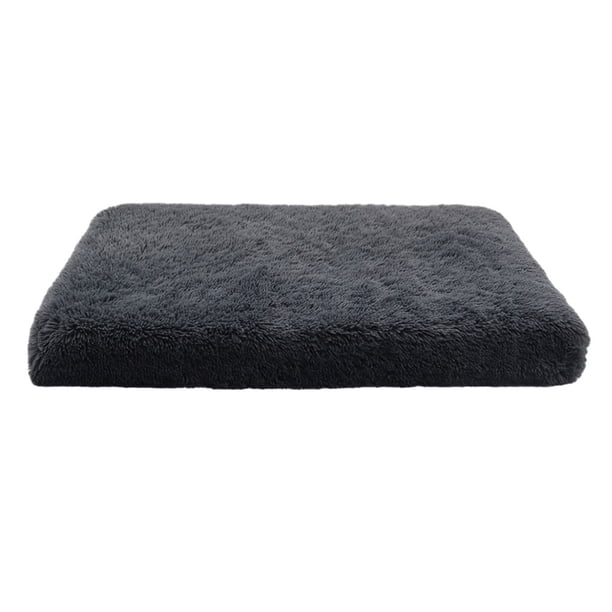 Greeniant Cojín para mascotas, variedad de colores y tamaños, relación -precio, cama para perros, alfombrilla para mascotas adecuada para Suministros para perros gris oscuro XL100*60*10cm