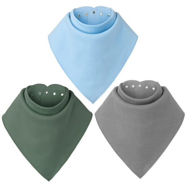 Set de babero suave y absorbente para adultos Baby Noah, pañuelo grande con forma de babero