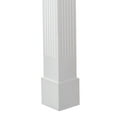 thumbnail image 4 of Ekena Millwork 12"W x 6'H Craftsman Classic Square Non-Tapered Fluted Column w/ Standard Capital & Base, 4 of 5