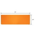 thumbnail image 2 of Yoga Mat, 0.24" Thick Yoga Mat, TPE Non-Slip Gym Mat, Orange, 2 of 7