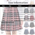 thumbnail image 3 of Mfakffe Kids Fashion Academy Style Pleated Skirt Casual Uniform Mini Pleated Skirt for Daily School Activities & Casual Outdoor Outfits, 3 of 4