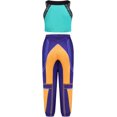 thumbnail image 4 of Guvpev G'irls Popular Singer Halloween Cosplay Costume - Pop Idol Group Fantasy Stage Cosplay Outfits with Graphic Crop Top & Pants for Halloween Cosplay Dress Up & Birthday Party, 4 of 12