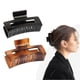 thumbnail image 1 of Hair Claw Clips, Hair Accessories for Women and Girls Thin Hair, Strong Hold Hair Clip (3.5 inch, Amber+ Black), 1 of 5