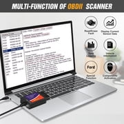 FORScan OBD2 USB Adapter for Windows, Car Diagnostic Coding Tool OBDII Auto Scanner with MS-CAN/HS-CAN Switch for Ford Lincoln Mazda Mercury Series Vehicles