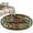 Dark Brown, variant on Farmhouse Green Garland Area Rugs 8'x10', Washable Small Throw Rugs for Living Room Patio, Spring Vintage Black Plaid Beige Indoor Outdoor Rug Non-Slip Low Pile Carpet Runner Reversible Floor Mats