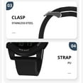thumbnail image 3 of Montres Sport Numériques Étanches, Montre Sport Numérique Réglable 5Bar pour Randonnées Noir, Vert, 3 of 7
