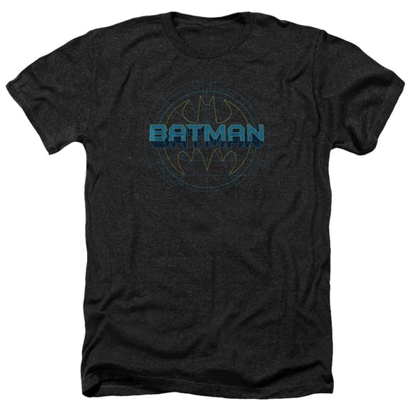Batman - Bat Tech Logo - Heather Short Sleeve Shirt - XX-Large