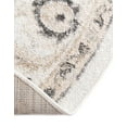 thumbnail image 7 of Unique Loom Aurelia Collection Area Rug - Hadrian (3' Round Ivory/Blue), 7 of 7