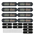 thumbnail image 1 of Kenally Luces estroboscópicas de emergencia para montaje en superficie, LED ámbar/blanco, luces intermitentes, luces estroboscópicas Bombillas para automóviles, 1 of 6