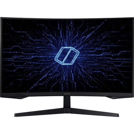Samsung - Odyssey G5 32" LED Curved WQHD FreeSync Monitor with HDR (HDMI) - Black