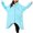 Sky Blue, variant on Oversized Hoodie Sweatshirt Casual Hoodie Cape Batwing Coat Pullover Blanket Fluffy Fleece Comfortable Cozy for Adults Women Gray
