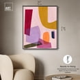thumbnail image 4 of Fiesta Hues I Canvas Print Bright Wall Decor by Art Remedy, Black Frame, 30 x 36, 4 of 6