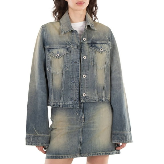 Kenzo Embroidered Logo Long Sleeve Jacket, Size Medium