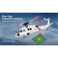 thumbnail image 6 of WL K270 UH-60L 170-Class 4-Rotor Flybarless Realistic Helicopter Model, 2.4G 4CH Mini Aircraft with Barometric Altitude & L/R Hand Throttle Adjustment (Optical Flow RTF Version), 6 of 12