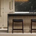 thumbnail image 2 of Banqueta de Barra New Ridge Home Goods Julian con Asiento de Montura de Madera, 2 of 6
