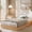 Orange, variant on Bingirl California King Platform Bed Frame: Wooden Slat Support, No Box Spring Required, Easy Assembly, Pine Wood Construction