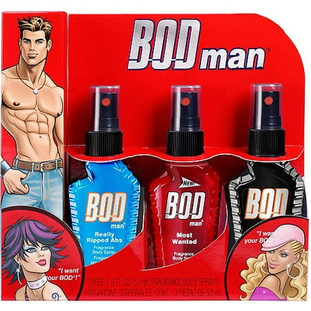 Designer Imposters Men's Fragrance Body Spray Gift Set, 3 pc