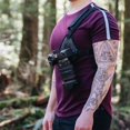thumbnail image 3 of cotton carrier Skout g2 Sling Style Harness for One camera - grey, 3 of 9