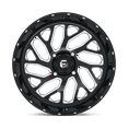 thumbnail image 3 of Fuel D581 Triton 22X7 4X156 13Et 132Cb Gloss Black Milled Wheel, 3 of 3