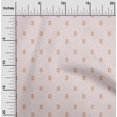 thumbnail image 1 of oneOone Silk Tabby Fabric Diamond & Triangle Geometric Print Sewing Fabric BTY 42 Inch Wide, 1 of 4