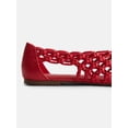 thumbnail image 5 of Scoop Women's Crochet Knot Ballet Flats, 5 of 7