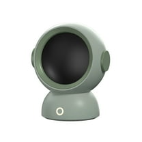 Ohmyroo Mini Desktop Heater for Personal Spaces, Portable Household Heating Appliance with Adjustable Thermostat, Safe Ceramic Design for Office and Bedroom