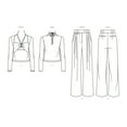 thumbnail image 6 of knowME Sewing Pattern 2053 -Misses' Pants and Knit Top by The Stitch Fitz, Size: H5 (6-8-10-12-14), 6 of 6