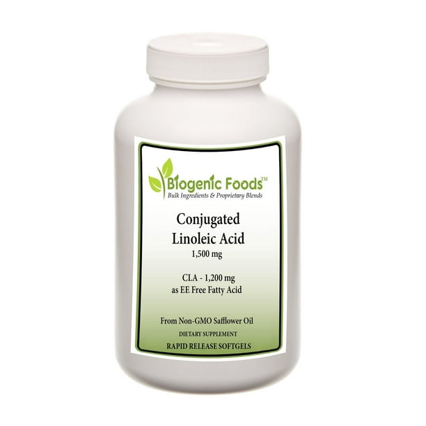 Conjugated Linoleic Acid Oil Free Fatty Acid 1,200 mg of Natural