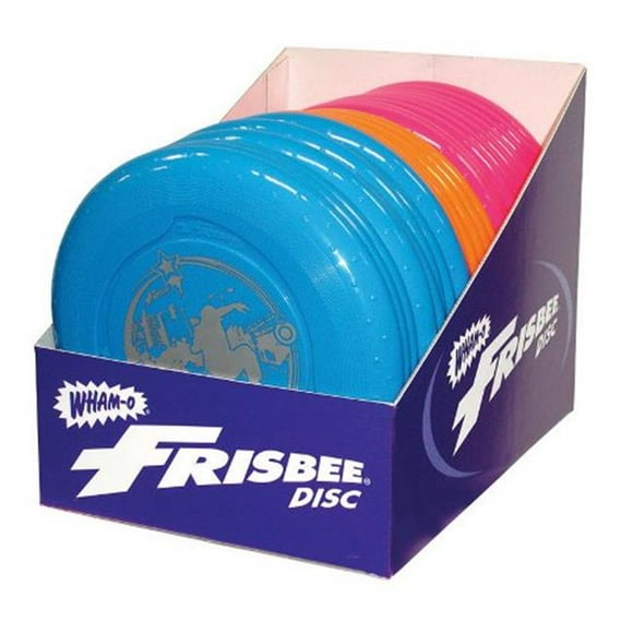 Frisbee 50140 70 g Dépliant Amusant Frisbee Assorti - Pack de 24
