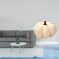 thumbnail image 2 of Adhesivo de pared con elegantes hojas y cojín de calabaza de Halloween. Mural decorativo para baño, sofá o dormitorio., 2 of 8