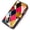 Colorful rhombus, variant on women's first-layer cowhide wallet genuine leather plaid stitching buckle mobile phone bag evening clutch