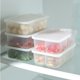 thumbnail image 5 of mfyjkho Recipientes Para Almacenar Alimentos En El Refrigerador Con Bandeja Extraíble, Tapa Blanda Transparente, Aptos Para Microondas Y Congelador, Diseño Apilable, 16,5 X 10,5 X 5 Cm (Paquete De 1), 5 of 7