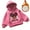 Pink, variant on Byoo Oversized Hoodie for Toddler Girl Cute Character Graphic Pullover Full Sleeve Sweatshirt Sport Casual Child Top