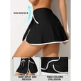 thumbnail image 6 of Women's Athletic Swim Skirt with Pockets Built-in Brief Bottom, 6 of 7