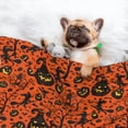 thumbnail image 3 of Pofeuu Halloween3 Print Puppy Blanket,Dog Blankets,Pet Blanket Cozy Cat Blankets for Indoor Cats, Fuzzy Pet Blanket for Kitten Doggy Dog Blankets-Medium, 3 of 8