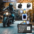 thumbnail image 4 of GPS para motocicleta LBW MT700 de 7" con CarPlay inalámbrico y doble cámara 2K, 4 of 8