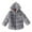 Grey, variant on Toddler Girls Jacket Fall Winter Toddler Kids Collar Soild Jackets Warm Hooded Woolen Jacket Coats Kids Cat Jacket