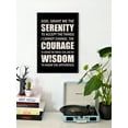 thumbnail image 2 of Awkward Styles Motivational Wall Art Inspirational Quotes God Grant Me Wall Art Religious Poster Serenity Christian Wisdom Wall Quotes Inspirational Wall Decor, 2 of 3