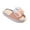 Pink, variant on Anuirheih Slip on Sandals Women,Women's Shoes Linen Slippers Home Warm Bow Soft Sole Non-Slip Slippers(Purple)