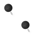 thumbnail image 2 of Kearding Pantalla de filtro de acero inoxidable para sartenes de cocina: no más salpicaduras Evite salpicaduras de salsa Accesorios de cocina negro 2Conjunto, 2 of 6
