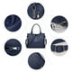 thumbnail image 3 of Bolso de mano para mujer, de piel, con asa superior, estilo vintage, suave, tipo bandolera, para hombro, 3 of 7