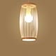 thumbnail image 2 of Lámpara colgante de luz colgante de linterna tejida ambú, decoración 16x33CM Sunnimix luz colgante de bambú, 2 of 7