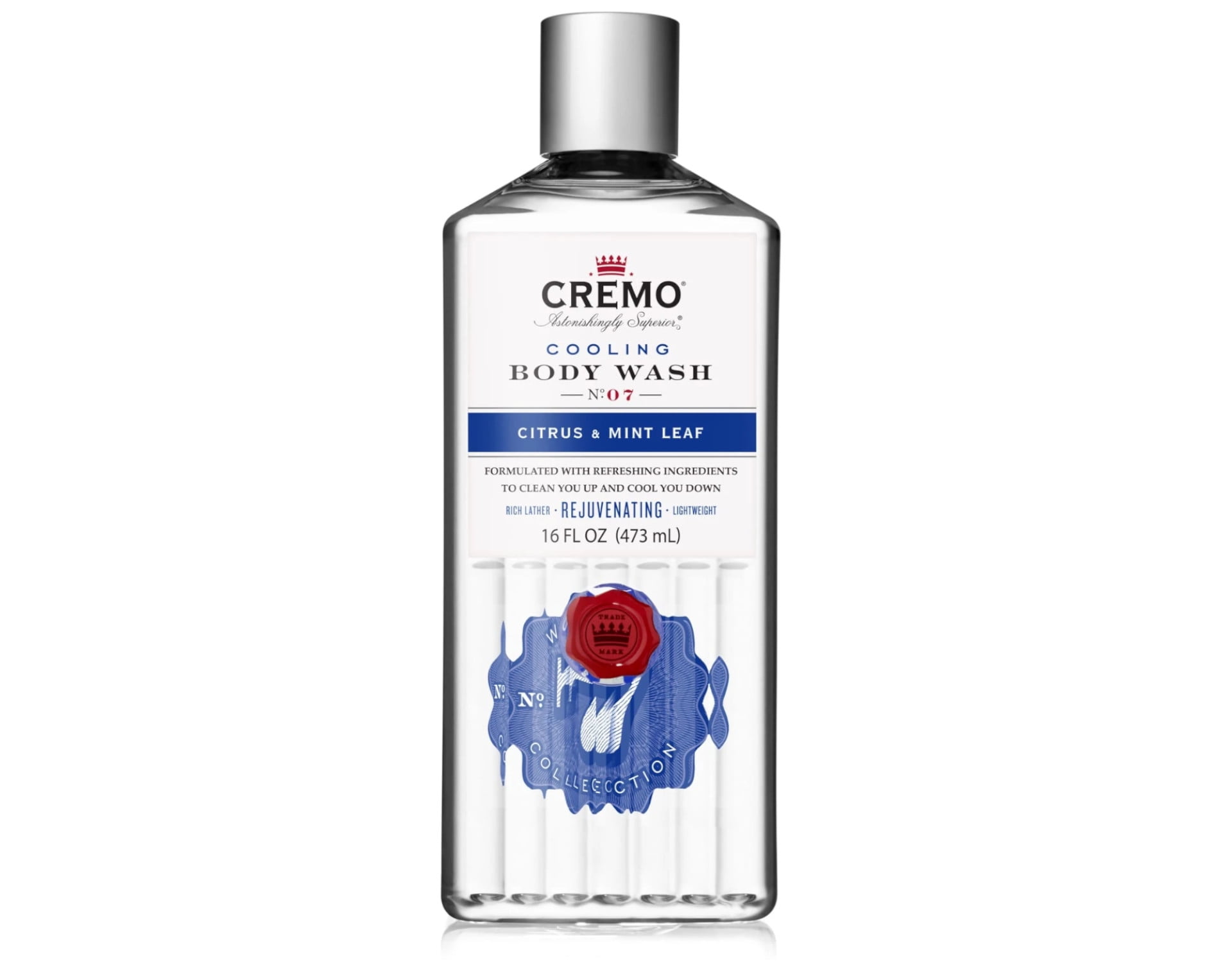 Cremo Cooling Citrus and Mint Leaf Body Wash - 16oz