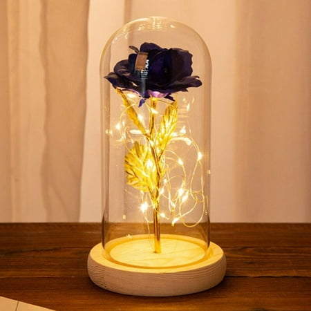 

Newway Beauty And The Beast Rose In Glass Dome Beautiful Eternal Rose LED Light For Valentine s Day Mother s Christmas Day Gift