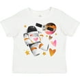 thumbnail image 3 of Inktastic Astronaut Valentine Outer Space Hearts Boys or Girls Toddler T-Shirt, 3 of 5